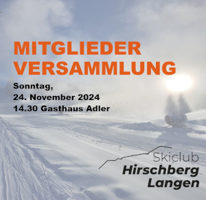 Ankündigung: Mitgliederversammlung 2024