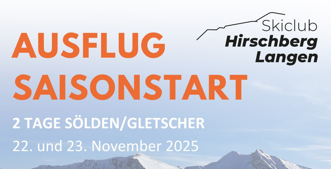 Verlängerung Anmeldemöglichkeit – Skiwochenende in Sölden 2025